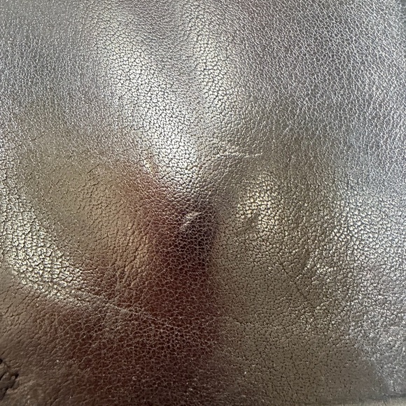 Coach Black Leather Mini Wristlet Pouch Zip Wallet - Picture 8 of 8